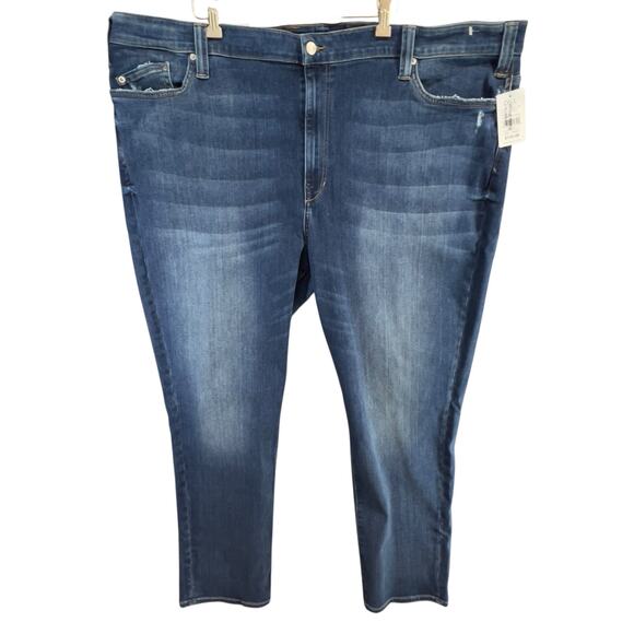 Joes Classic Straight Leg Jeans Mens 52X32 Blue Prescott Kinetic Stretch Denim - Picture 1 of 15